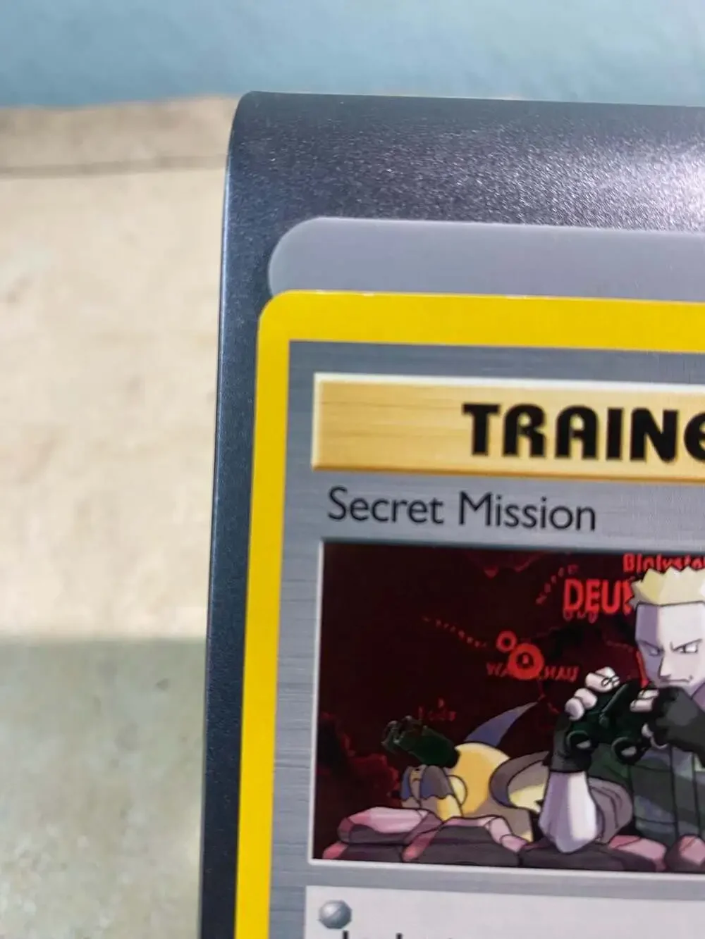 2000 Pokemon Gym Heroes Trainer Card: Secret Mission 118/132